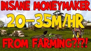 Runescape 3 - 20-35m/Hr Moneymaking Guide [FARMING SPIRITWEEDS]