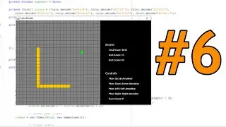 Java Snake game Tutorial - #6: Snake and Movement