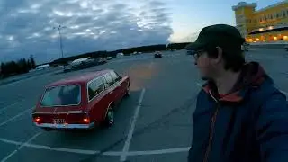 Vappuajelu 2022 Opel Rekord C GoPro Livestream