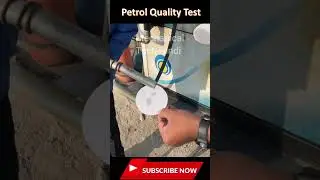 Check Quality & Purity Of Petrol / Diesel Through Filter Paper Test 🔥 #shorts
