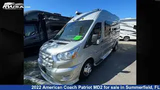 Magnificent 2022 American Coach Patriot Class B RV For Sale in Summerfield, FL | RVUSA.com