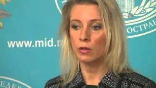 Press conference of Russian Foreign Ministry's spokesperson Zakharova