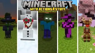 Actions & Stuff - All Mob Nametags! | Minecraft Bedrock Texture Pack