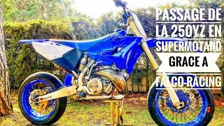 Transformation SUPERMOTARD pour la 250YZ 😈✅ [FalcoRacing]