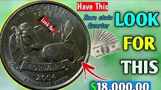 How Much Is A 2004 D Wisconsin State Quarter Worth? - Do You Have This Coin?