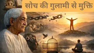 #krishnamurti #theosophy सोच की गुलामी से मुक्ति