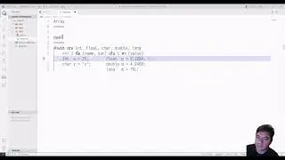 LearnC-Day3 part1 - Array และภาพการเก็บข้อมูลในหน่วยความจำ