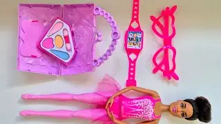 ASMR | Unboxing Beautiful Barbie Beauty Sets | Beautiful Pink Makeup Sets | Barbie Doll Disney Toys