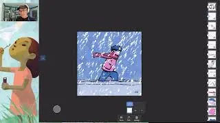 Animation in Fresco with Kyle Webster - Part Two : Creating Snow