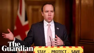 Coronavirus UK: Matt Hancock holds press briefing &ndash; watch live