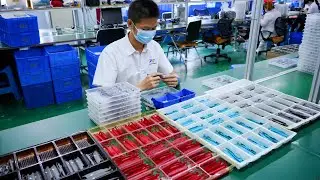 Amazing! Voice Translator Pen Mouse Mass Production Process.  Electronics Factory in China