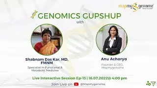 Genomics Gupshup with  Shabnam Das Kar MD, FMNM, & Anu Acharya, Episode 13