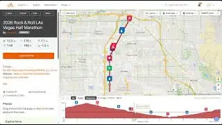 2026 Rock & Roll Las Vegas Half Marathon Course Overview