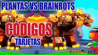 TARJETAS 🦈 CODIGOS DE PLANTAS VS BRAINROTS EN ROBLOX 🦈 C&Oacute;DIGOS DE PLANTAS VS CEREBROS