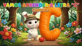 🐰 Aprendendo a Letra C | Diversão com o Coelhinho e seus Amigos! ✨ | ABC da Selva
