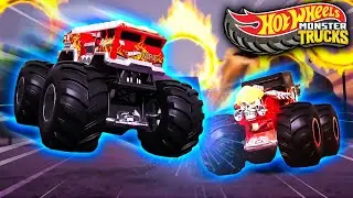 SMASHEN UND CRASHEN mit Hot Wheels Monster Trucks im Camp Crush!