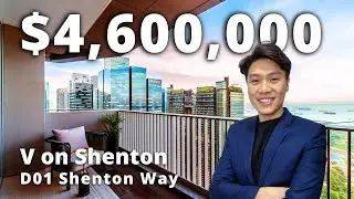 V on Shenton 3-Bed with Picturesque View ($4.6M) D01 Shenton Way | Singapore Home Tour Ep.120