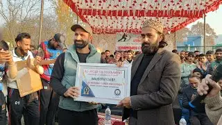  Presentation ceremony of the AL- Haider T20 Tournament Final | Parveez Rasool | Dr Sameer Siddiqui 
