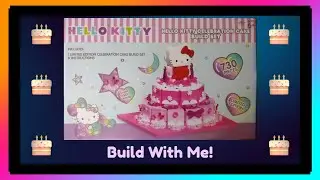 Build With Me! Hello Kitty Celebration Cake Build Set - Sanrio - With Music