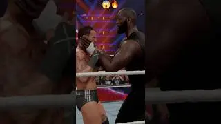 WWE 2K25 CM Punk vs Omos 😱 One On One Showdown! #shorts #wwe #trending