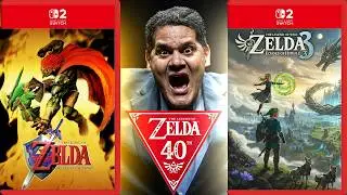 Огромные утечки информации к 40-летию Zelda! Ремейк Ocarina of Time и многое другое!!!