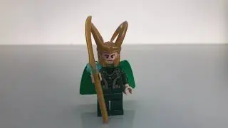 Lego Loki foilpack gift - Lego Avengers Magazine minifigure