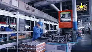 Power Kingdom Ups Battery, Solar Battery Manufacturer Cast Welding Process
