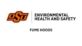 Fume Hood Basics