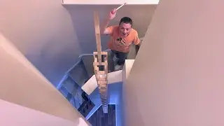 My TALLEST DOMINO TOWERS | 16 Inches to 16 FEET