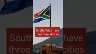 South Africa have three capital cities | #youtubeshorts #shorts
