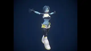 My hero academia Kaoruko Awata Bubble Girl 3D Turntable