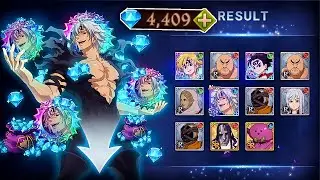 *FREE GIVEAWAY* 4400+ GEMS SUMMONS ON HOLY WAR ASSAULT MODE ESTAROSSA!!! (Summons) 7DS Grand CROSS