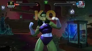 She-Hulk! Act 6.2.6 Power Stone Champion Boss Counter !~ Marvel Contest Of Champions