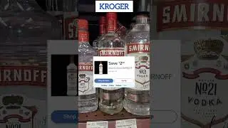 CHEAP VODKA AT KROGER||#SHORTS