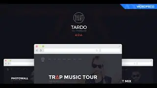TARDO // WordPress Theme For DJ Producer / Musician / Music Band