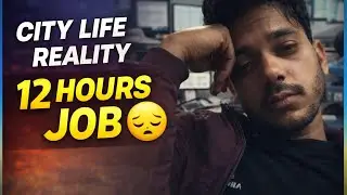 12 घंटे की नौकरी 😭 | Full Day Job Vlog #youtubevideo 
