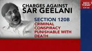 Geelani Charged With Sedition