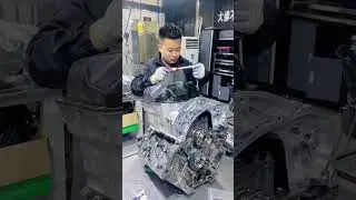Audi Q7 V6 Diesel Engine Assembly Process