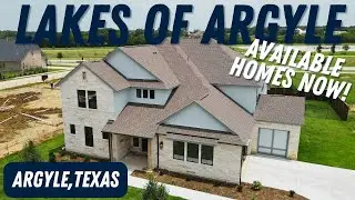 HOMES FOR SALE IN ARGYLE TX | GFO HOMES | LAKES OF ARGYLE | 4,259 SF | 5 BD | 4.5 BTH