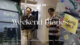 ”Weekend Diaries”  Loewe展｜Apartment Three Pop-Up｜カフェ巡り｜What I Bought etc...