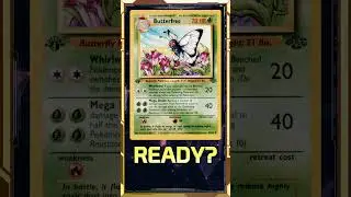 Pok&eacute;mon Card Errors: Butterfree #pokemon #quiz