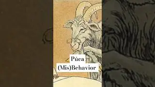 how the shape-shifting spirit known as the p&uacute;ca behaves, according to Irish #folklore & #mythology