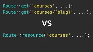 Laravel: Two Routes - Resource or Single Get Routes?