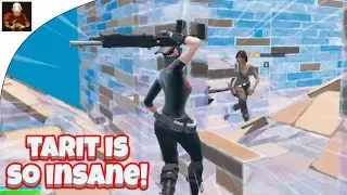 TARIT vs BREN😳 (1v1 ZONEWARS) [FORTNITE TOKEN/WAGER]