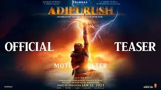 #Adipurush Teaser Recreated | Adipurush 3D Motion Poster | Prabhas | Kriti Sanon | Ram Entry Scene