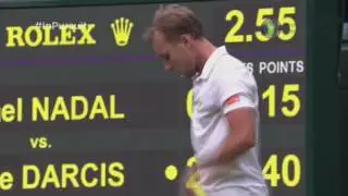 Darcis over Nadal