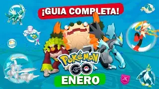 🔥 POK&Eacute;MON GO ENERO: TODOS LOS EVENTOS, BONUS Y CONSEJOS | GU&Iacute;A COMPLETA