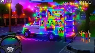 📈Dj Game Download | Dj Truck wala 💥Game  बड़ा डीजे ट्रक बुलाकर नाचते बच्चे |🕺💃Dj Game | Android | 3d