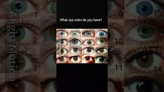 what eye color do you have? #eyecolor #fyp #alightmotion #billieeilish #eyes #color #beautiful #edit