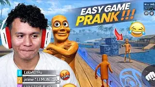 Tung Tung Easy Game Prank 😂 | Noob Public Troll | Funny Gaming Prank Video